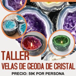 Crystal Geode Candle Workshop
