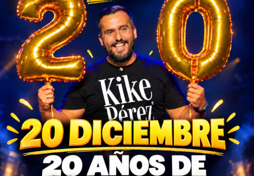 Event image for 20 Aniversario de Kike Perez | 20 Años de Komedia | Chacho Comedy Tenerife – BeClub, Tenerife