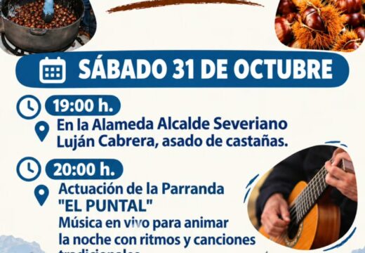 Noche de Finaos in Artenara: chestnuts and folk music
