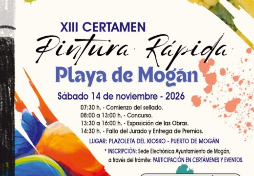 XIII Playa de Mogán open-air painting competition