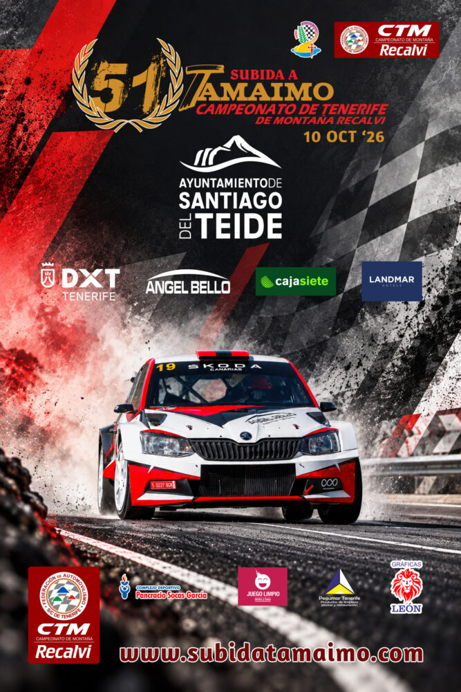 51st Subida a Tamaimo – Pre-race Programme and Driver Presentation