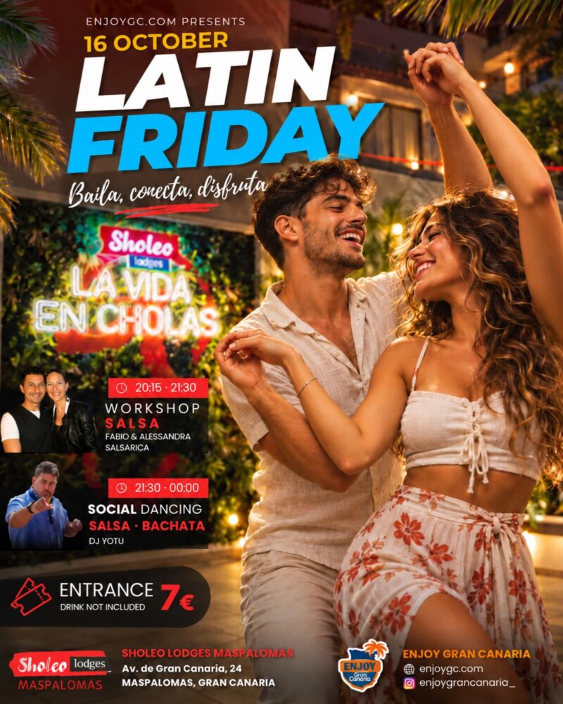 Latin Friday at Sholeo Lodges Maspalomas