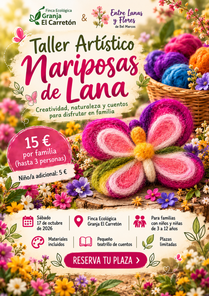 Mariposas de Lana – Family Art Workshop