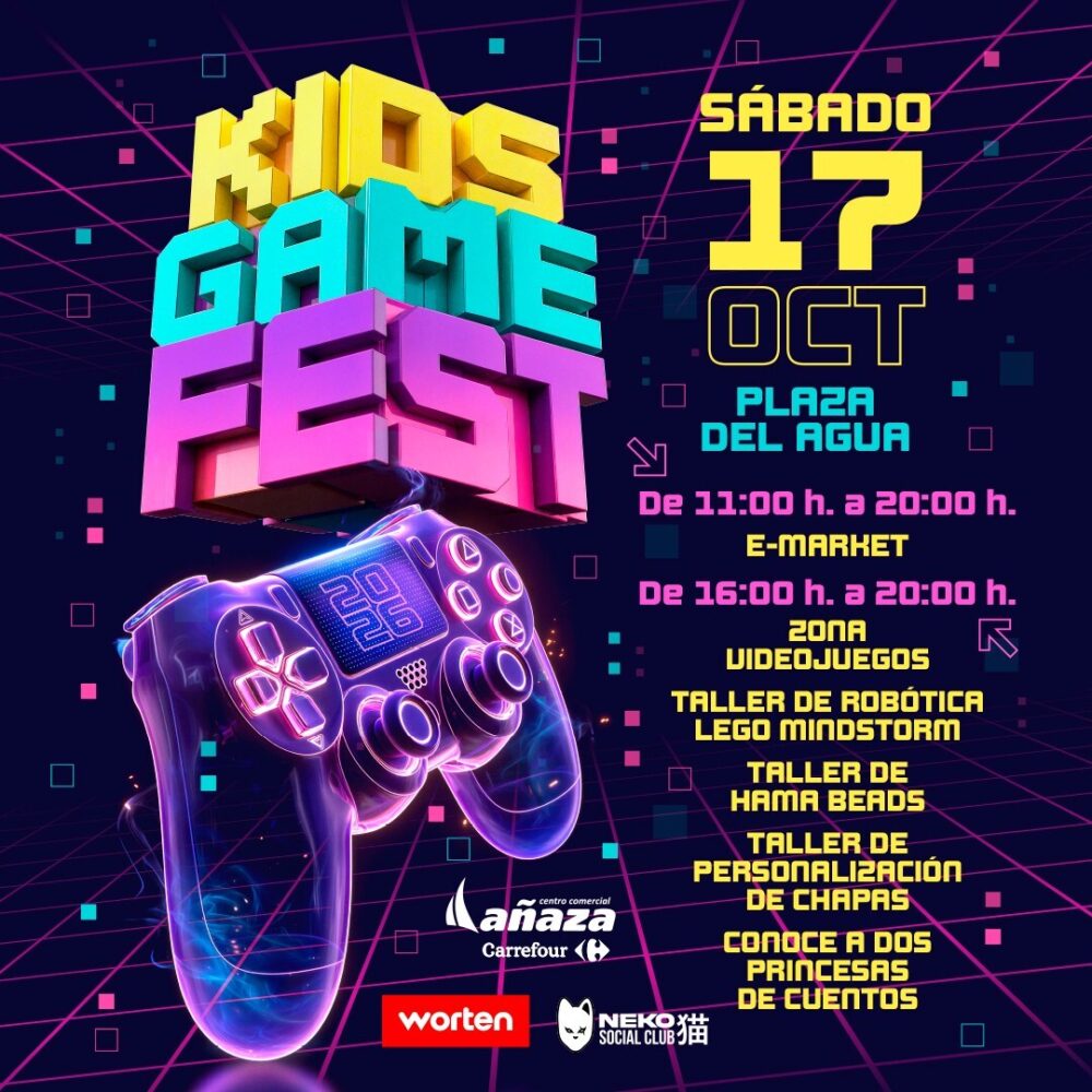 Kids Game Fest at Añaza Carrefour