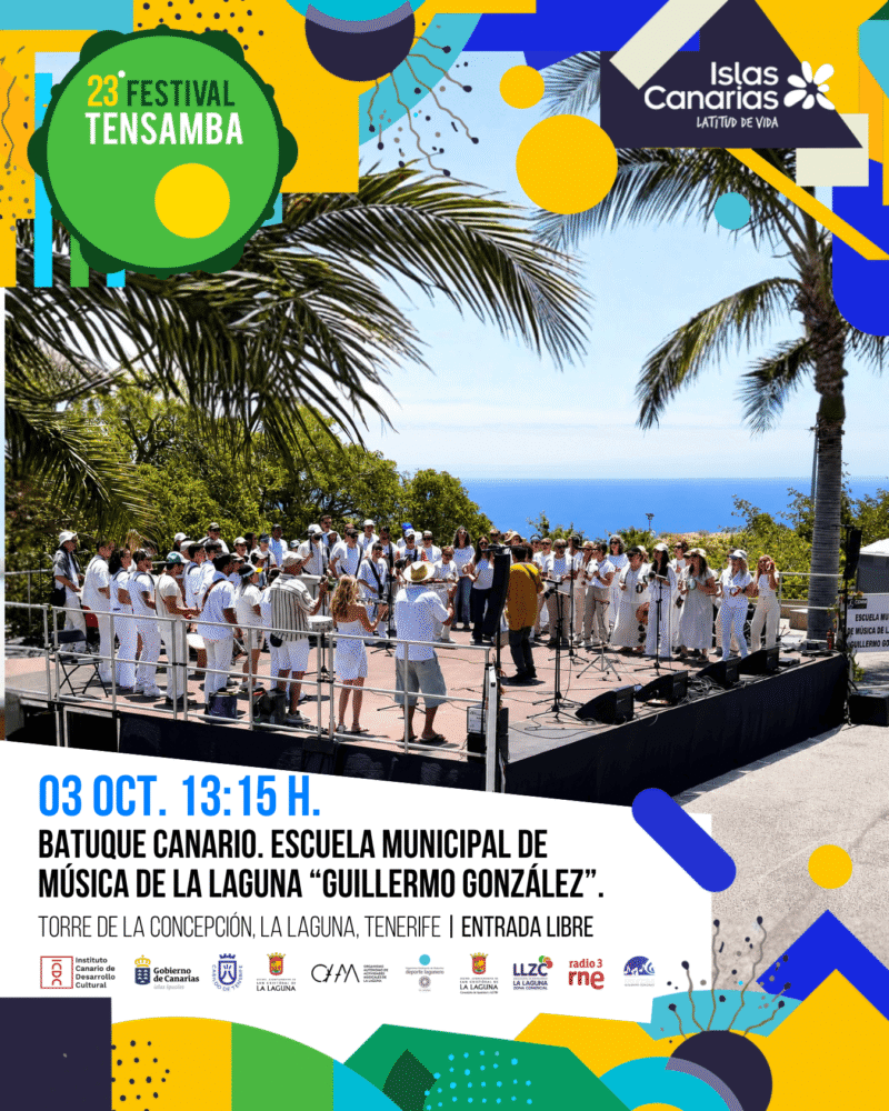 BATUQUE CANARIO-ESCUELA MPAL. DE MÚSICA DE LA LAGUNA «GUILLERMO GONZÁLEZ»