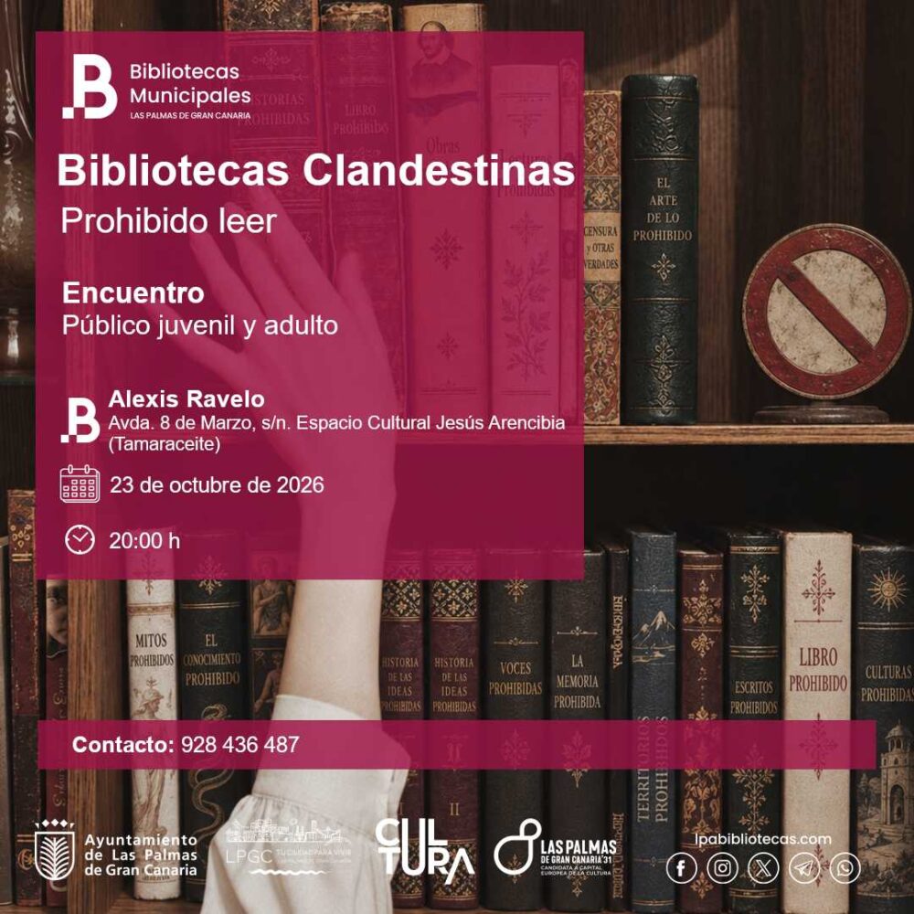 Bibliotecas Clandestinas: Prohibido leer — Books and censorship