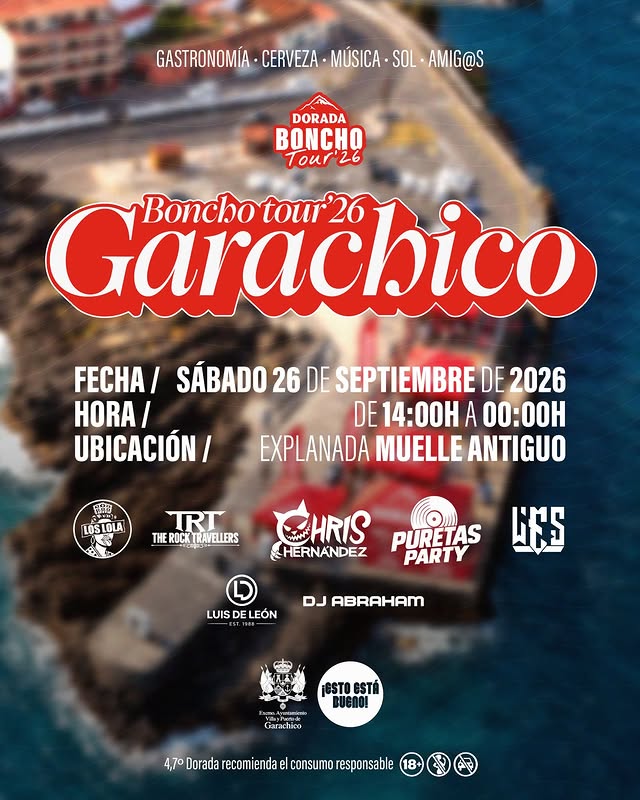 Boncho Tour ’26 · Garachico