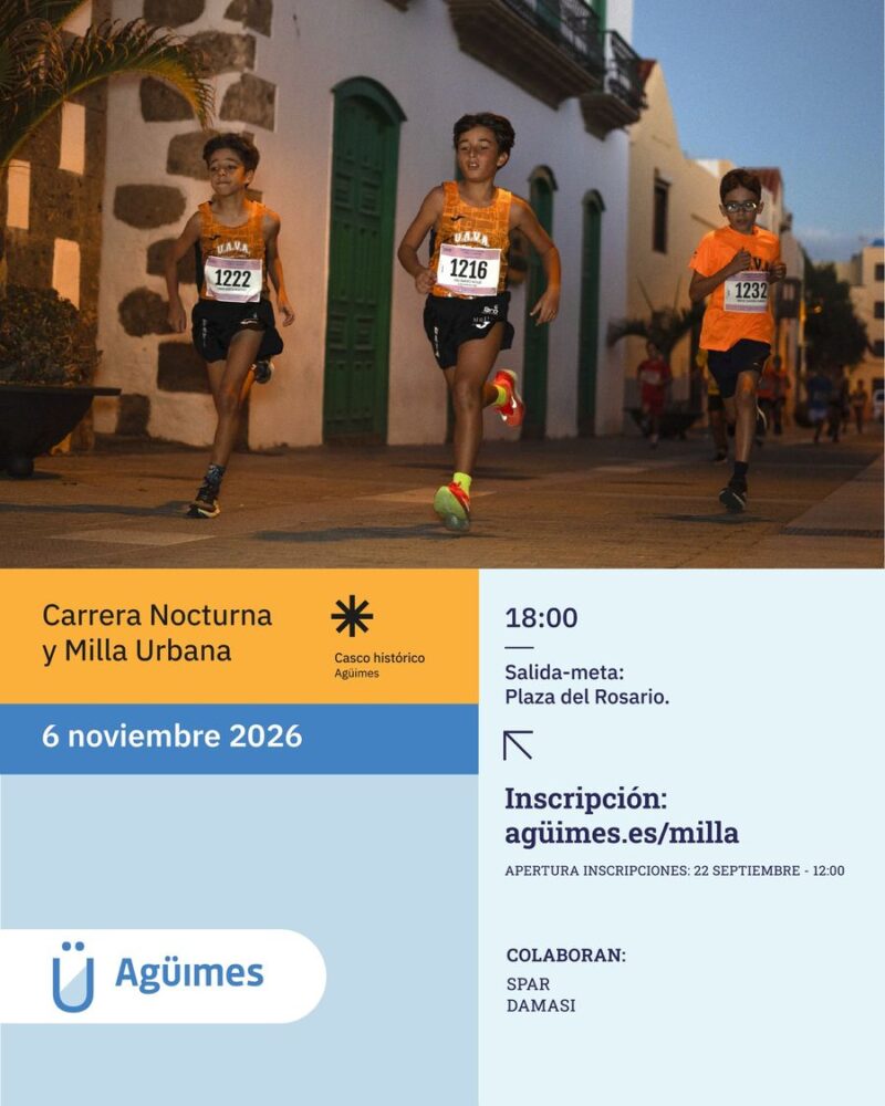 Carrera Nocturna y Milla Urbana — Agüimes