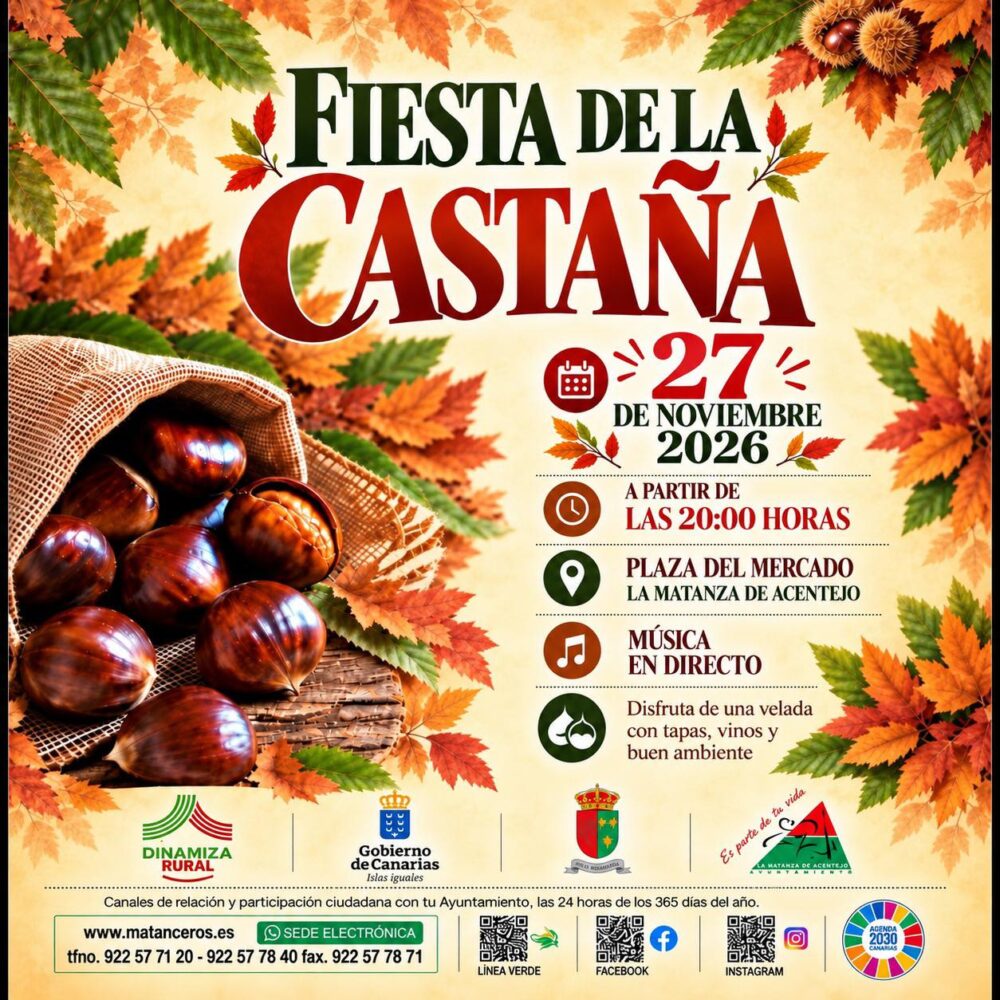 Chestnut Festival in La Matanza