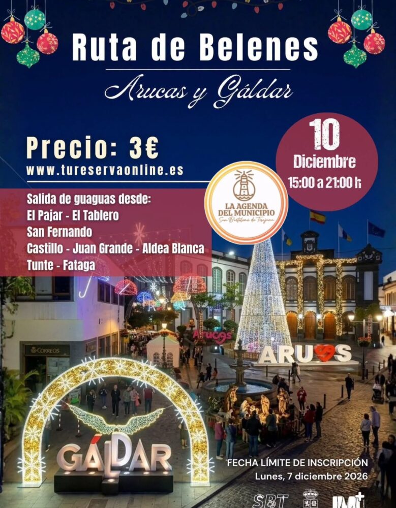 Christmas Nativity Scene Route: Arucas & Gáldar