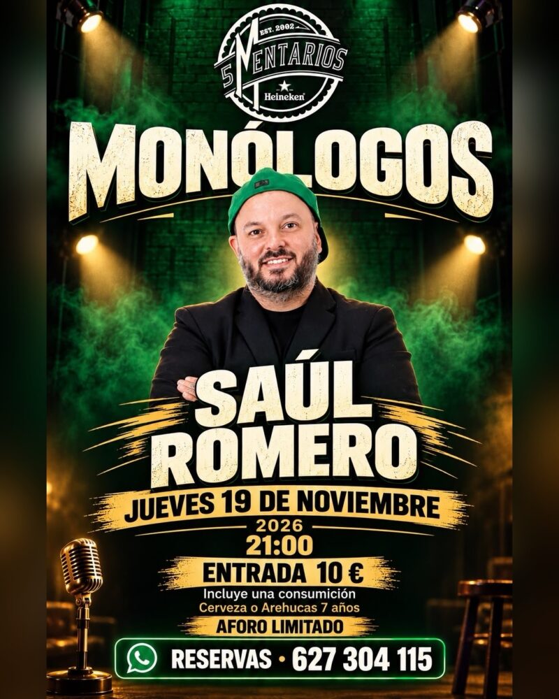 Comedy Night with Saúl Romero