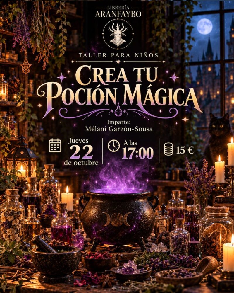 Crea tu poción mágica — Children’s workshop with Meláni Garzón-Sousa