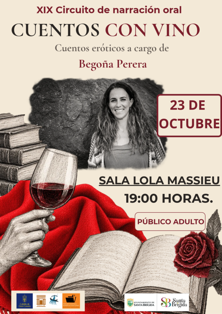 Cuentos con Vino — Adult storytelling with Begoña Perera