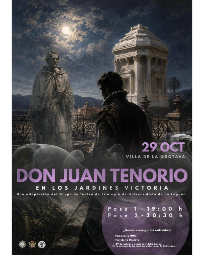Don Juan Tenorio in Jardines Victoria