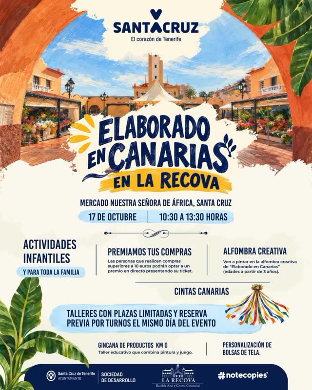 Elaborado en Canarias – Family Activities at La Recova