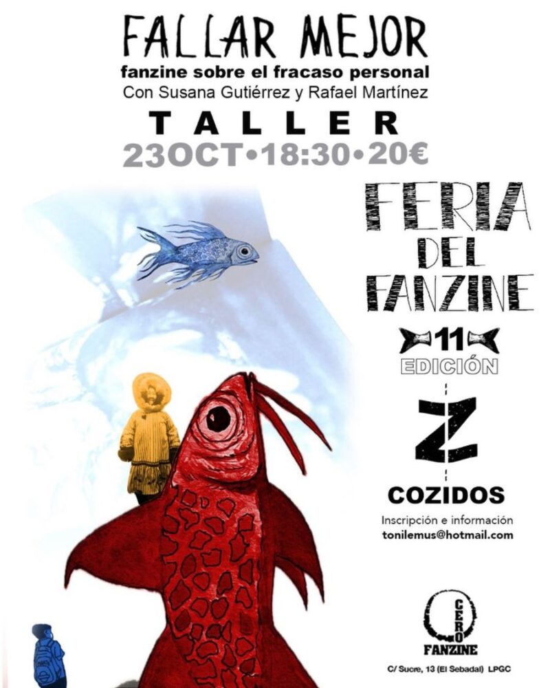 FALLAR MEJOR — Fanzine workshop