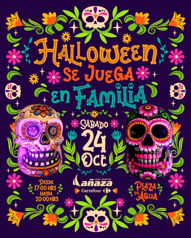 Family Halloween at Añaza Carrefour