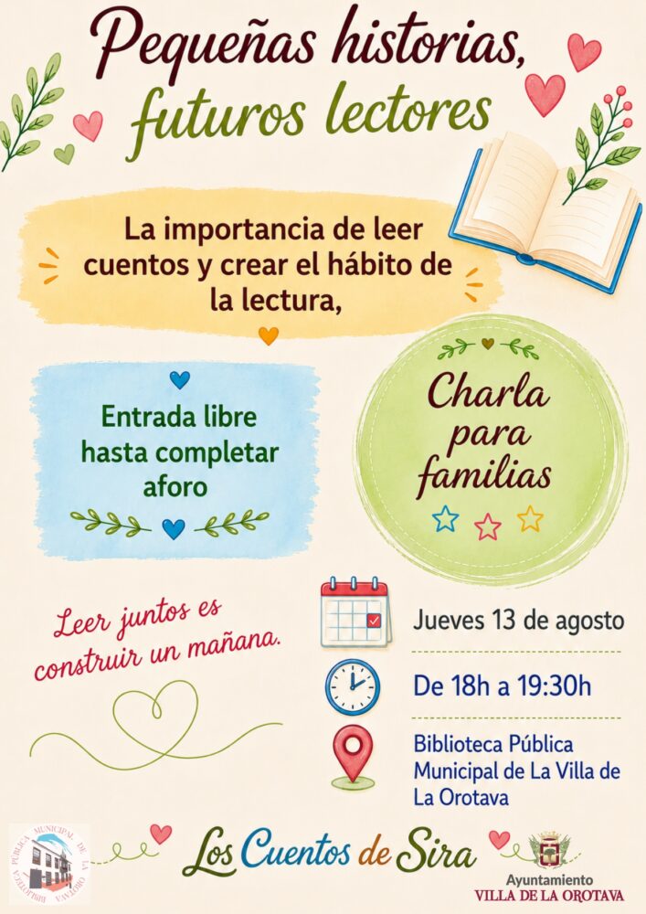 Family Talk: “Little Stories, Future Readers”