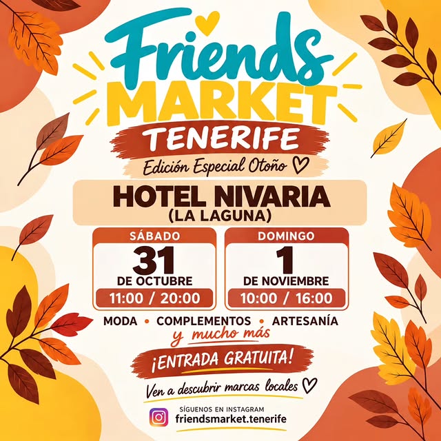Friends Market Tenerife · Autumn Edition