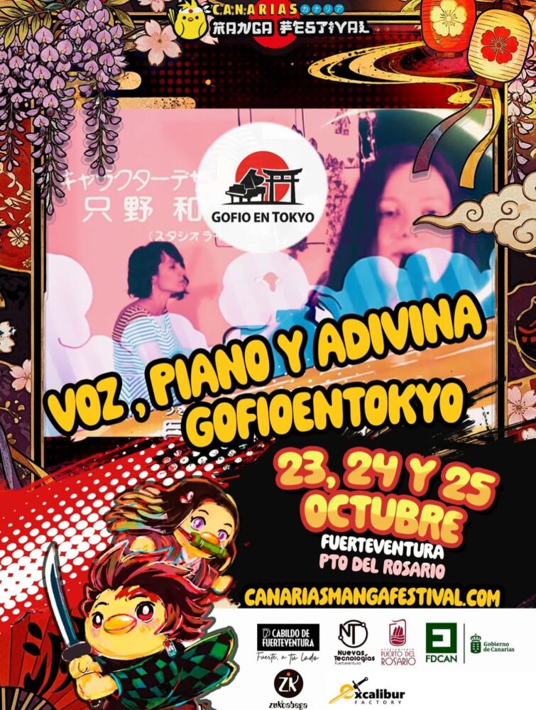 Gofio en Tokyo at Canarias Manga Festival Fuerteventura