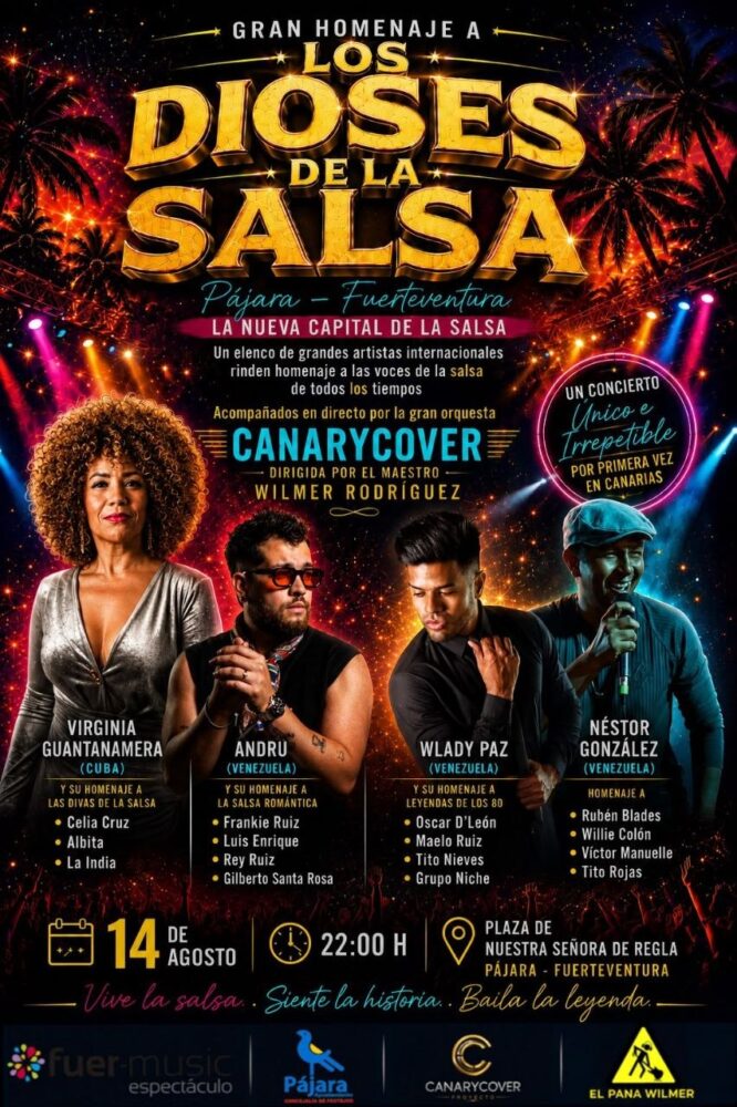 Event image for Grand Tribute to the Gods of Salsa – Plaza de Nuestra Señora de Regla, Fuerteventura (Photo 1)