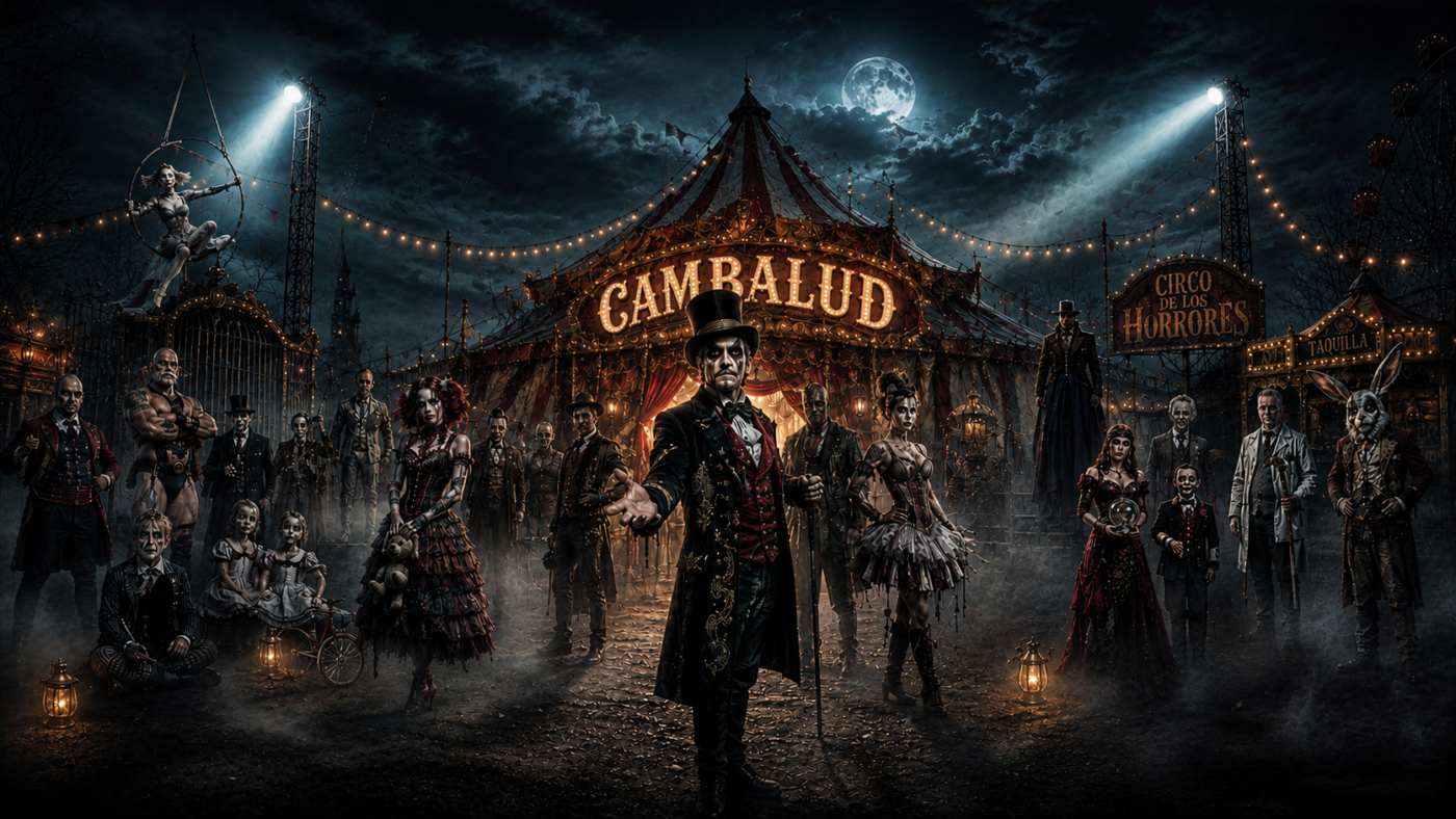 Halloween Cambalud — El Circo de los Horrores