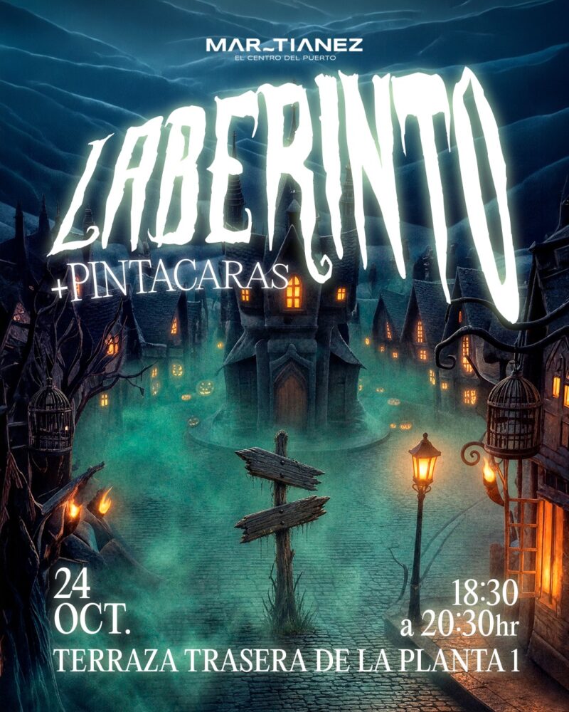 Halloween Maze and Face Painting at Martiánez