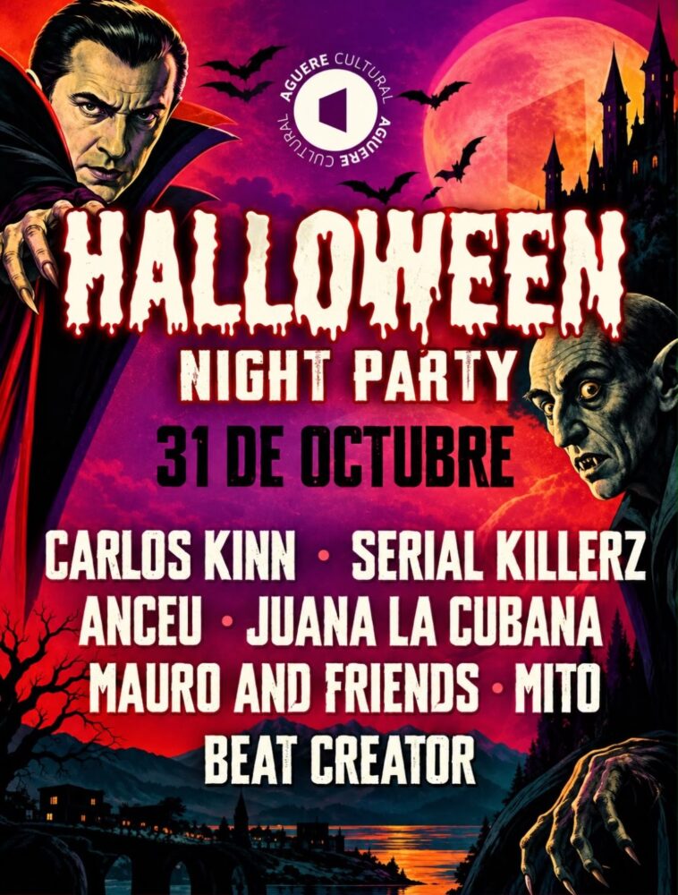 Halloween Night Party at Aguere Cultural