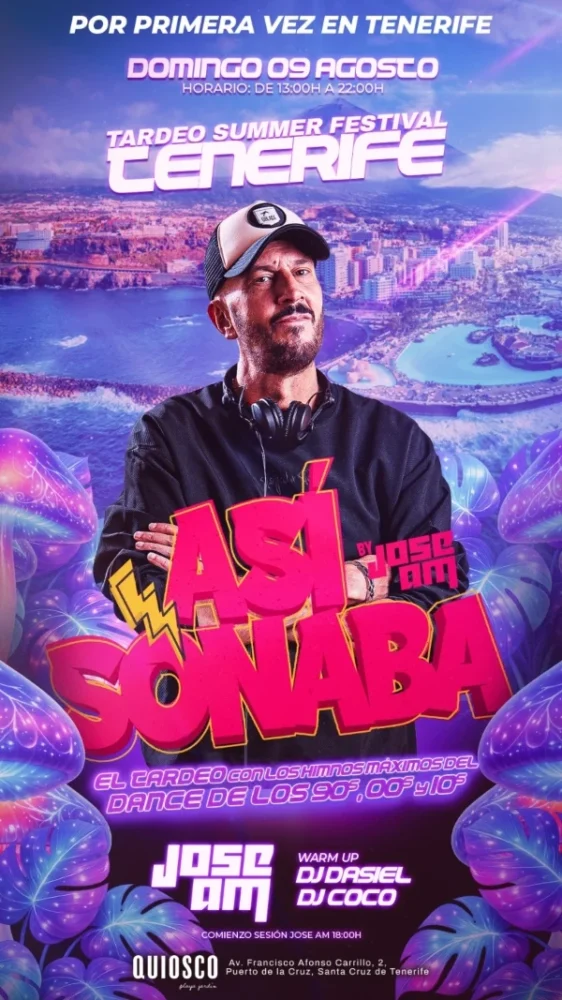 José AM – Así Sonaba Tardeo Summer Festival