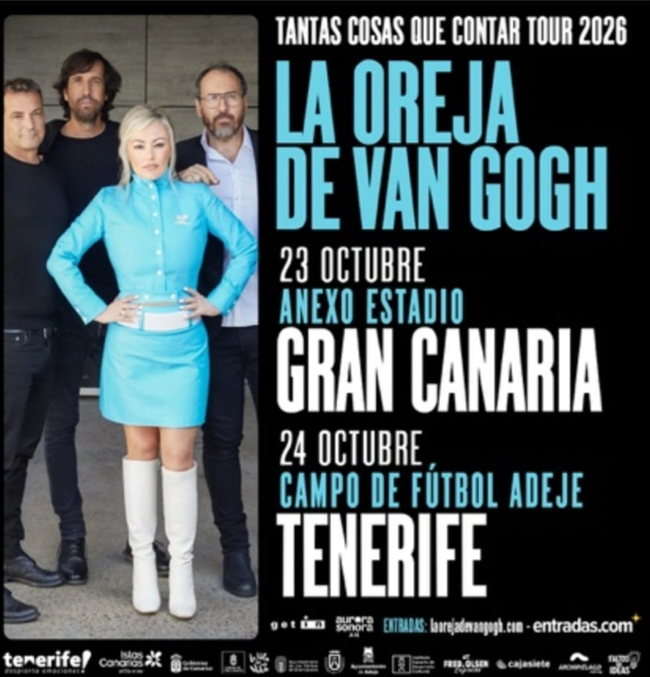 La Oreja de Van Gogh – Tantas Cosas Que Contar Tour