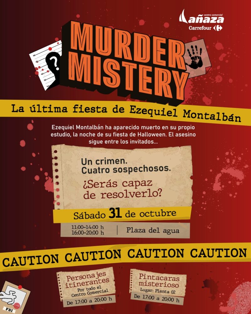 Murder Mystery — La última fiesta de Ezequiel Montalbán