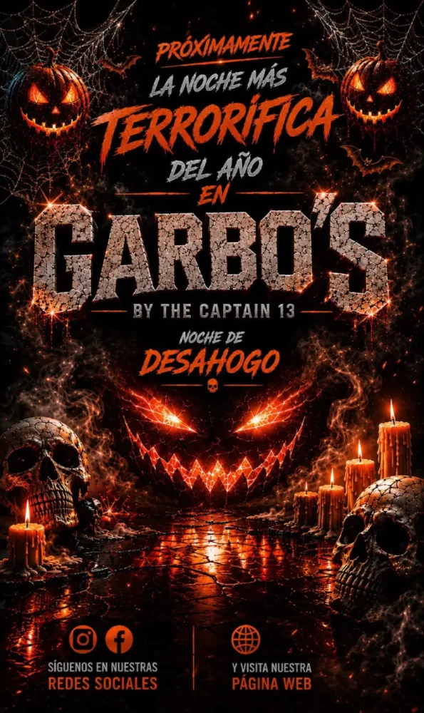 Noche de Desahogo — Halloween at Garbo's