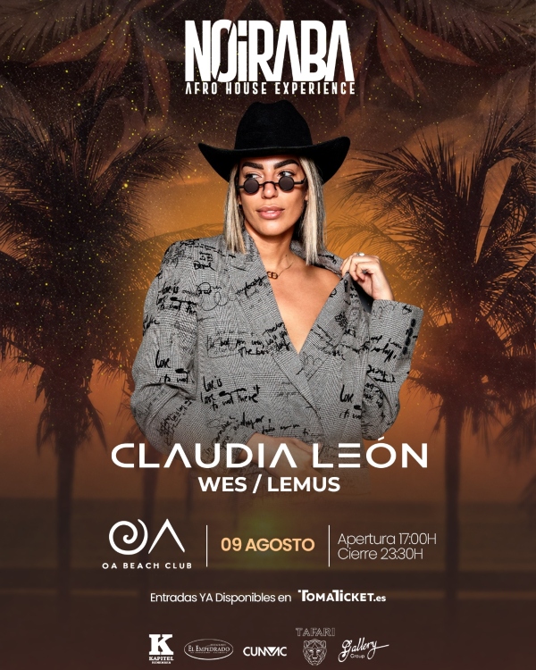 NOIRABA Afro House Experience avec Claudia León