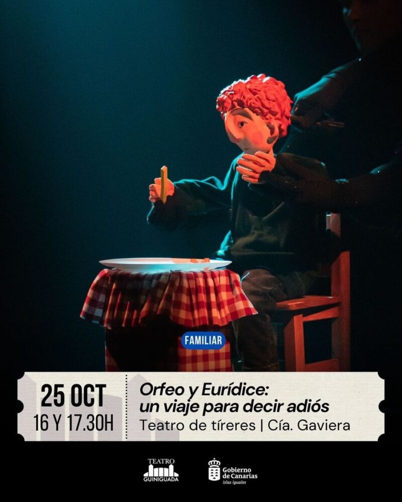 Orfeo y Eurídice: Un viaje para decir adiós — Family puppet theatre