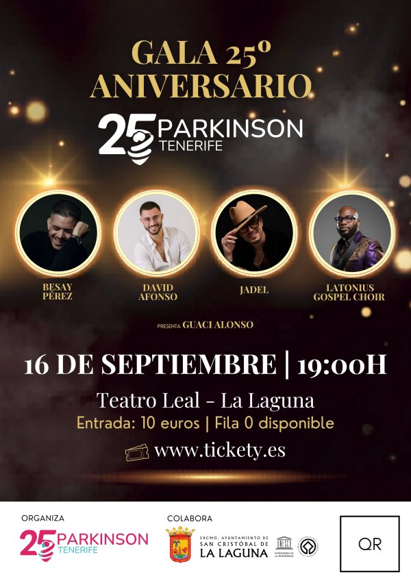 Párkinson Tenerife – Gala 25º Aniversario