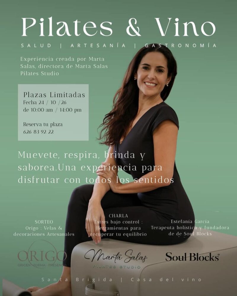 Pilates & Vino — Movement, creativity and wine