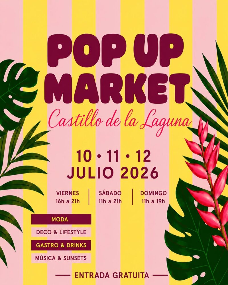 Event image for POP UP MARKET – Castillo de la Laguna, Tenerife (Photo 1)
