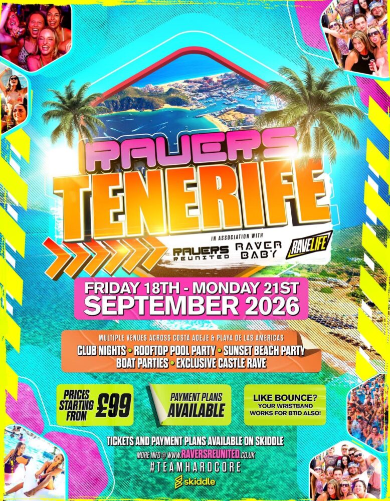 Ravers Reunited Tenerife 2026