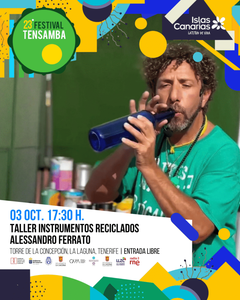 Recycled Instruments Workshop with Alessandro Ferrato