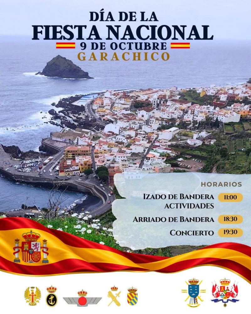 Spain's National Day Programme in Garachico