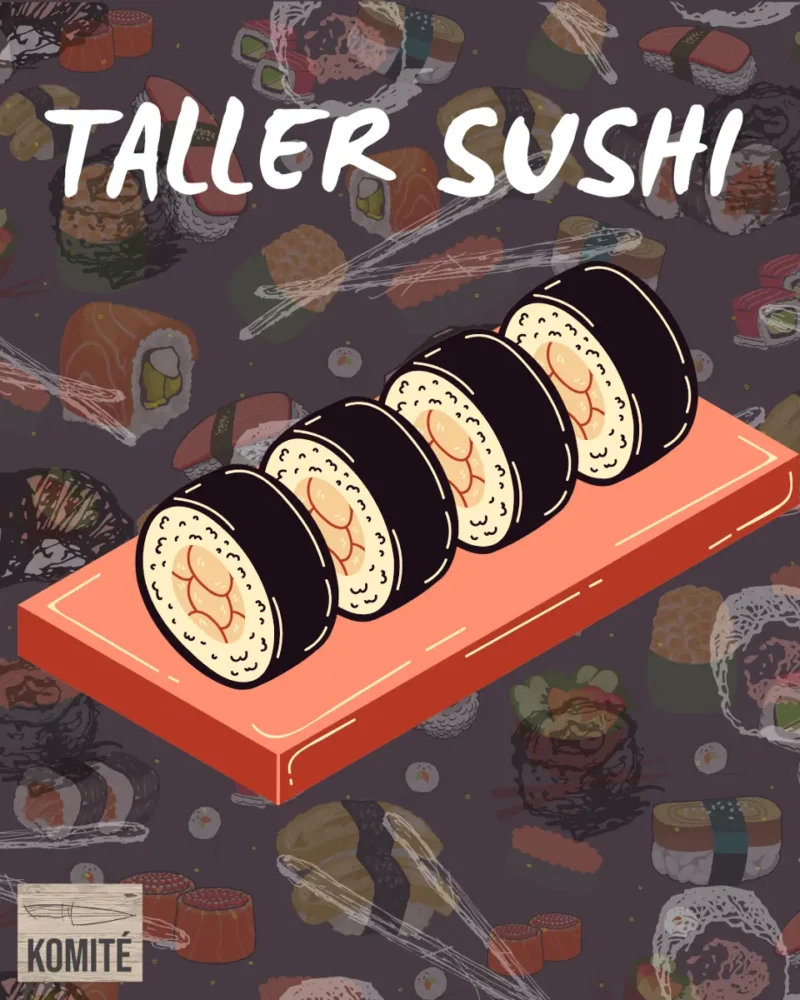 Sushi workshop — Rice, hosomaki, futomaki and temaki