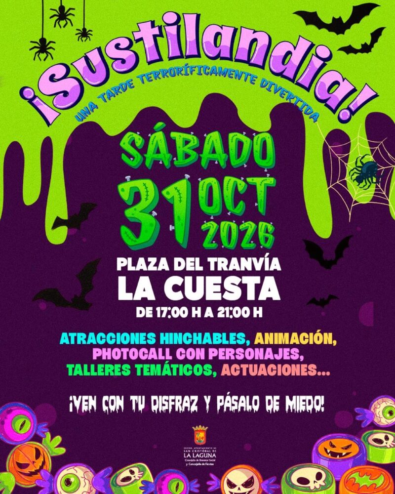 Sustilandia — Family Halloween in La Cuesta