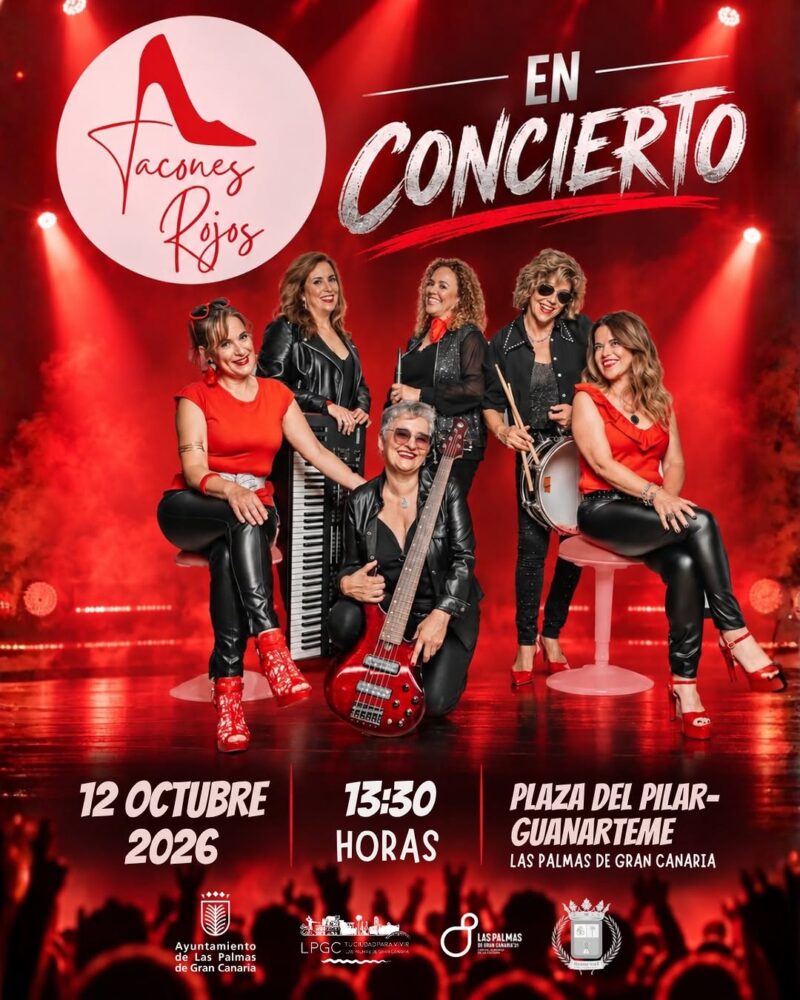 Tacones Rojos Live at Plaza del Pilar