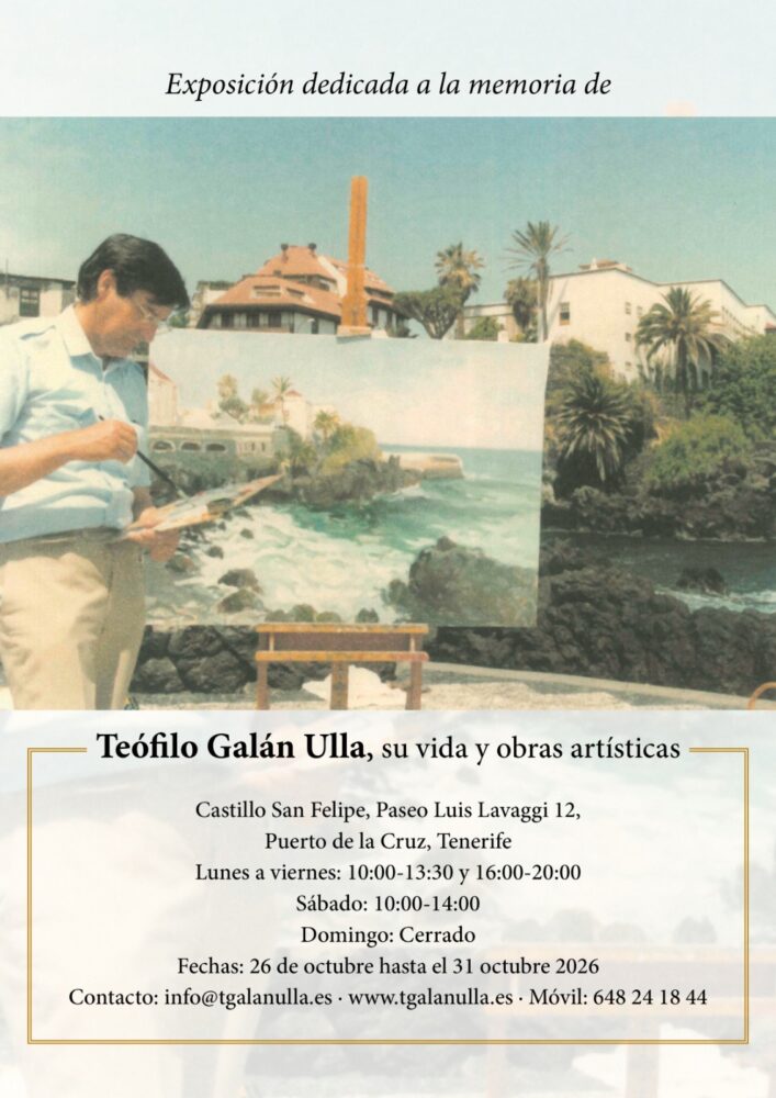Teófilo Galán Ulla: Life and Artistic Work