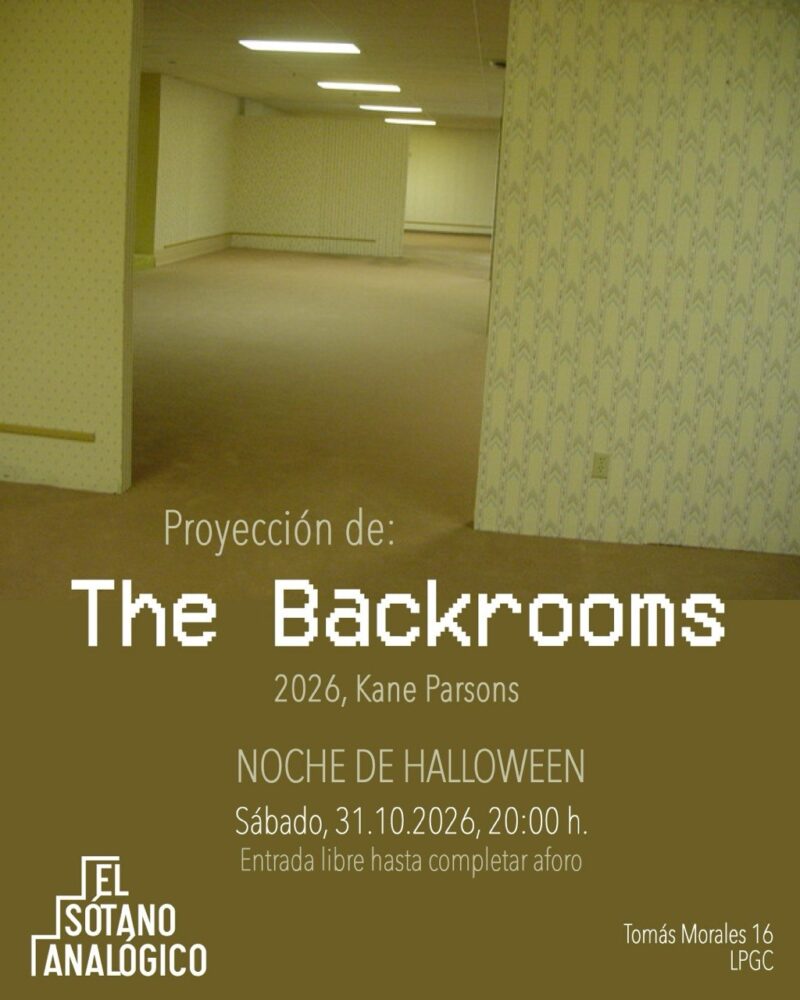 The Backrooms: Halloween screening at El Sótano Analógico