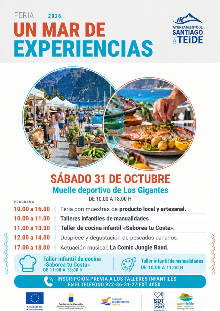 Un Mar de Experiencias Fair at Los Gigantes Marina