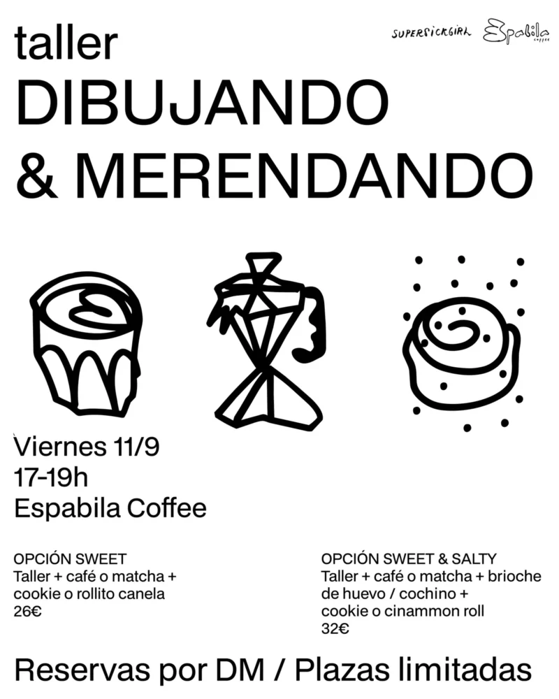 Workshop - «Dibujando y Merendando: Haz tu estúpido dibujo»