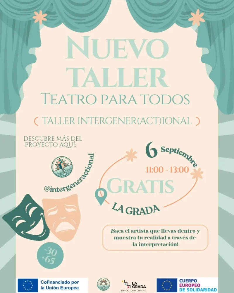 Workshop — «Nuevo taller: Teatro para todos»