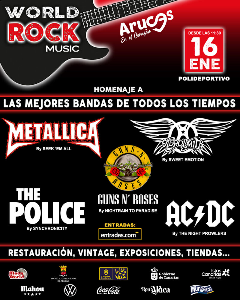 World Rock Music 2027 – Arucas
