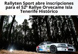 52nd Orvecame Historic Tenerife Island Rally